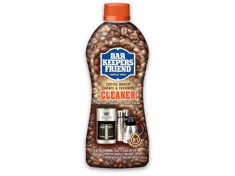 Bar Keepers Friend Coffee Maker Cleaner 12 oz Liquid