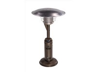Living Accents 11000 BTU Propane Stainless Steel Tabletop Patio Heater 75 sq