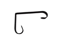 Living Accents Black Steel 6 in. H Basic Plant Hook 1 pk