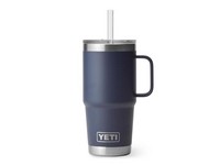 YETI Rambler 25 oz Navy BPA Free Straw Mug