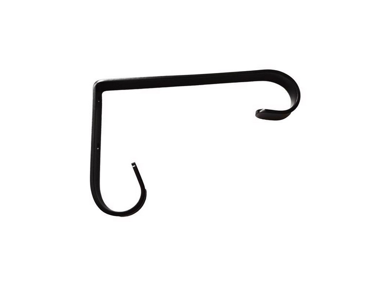 Living Accents Black Steel 6 in. H Basic Plant Hook 1 pk