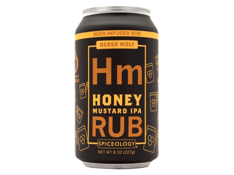 Spiceology Derek Wolf Honey Mustard IPA BBQ Rub 8 oz