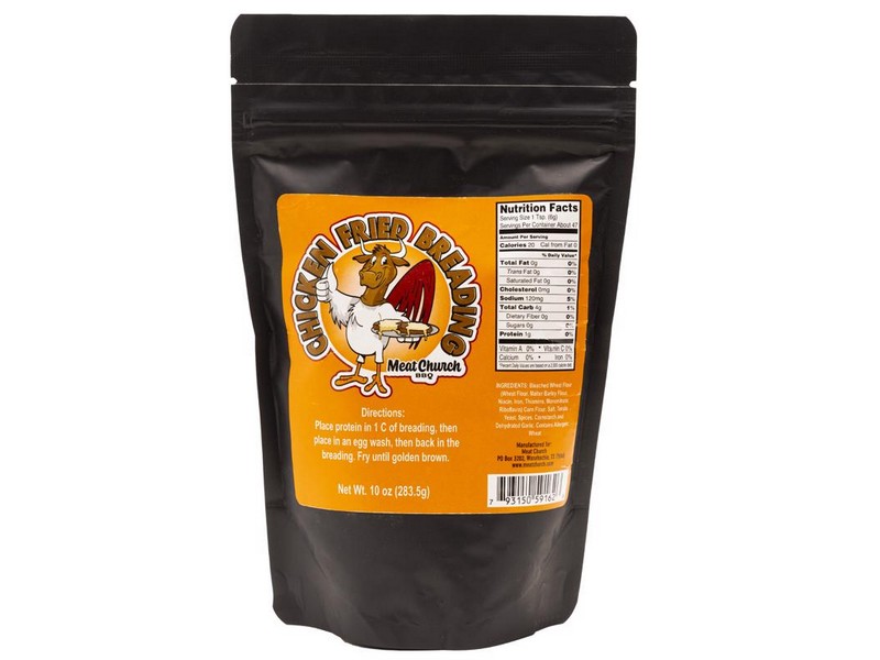 Meat Church Breading Chicken Fried Seasoning 10 oz Bagged