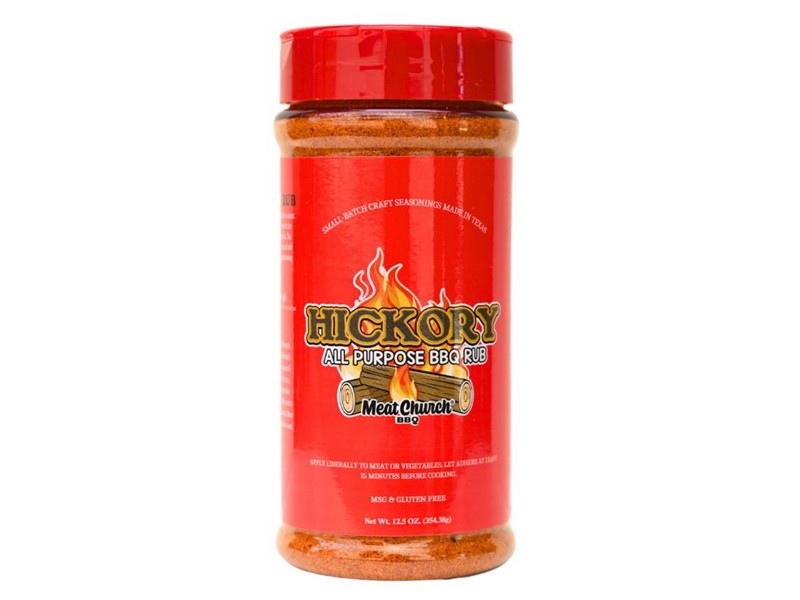 Meat Church Hickory All-Purpose HICKORY BBQ Rub 12.5 oz