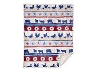 Sherpa Throw Farm Print