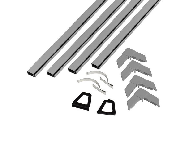 Phifer Mill Gray Aluminum 5/16 in. W X 60 in. L Screen Frame Kit 1 pk