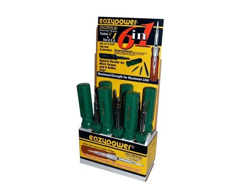 Eazypower Multi Bit Screwdriver 6 in 1