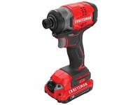 Craftsman V20 20 V 1/4 in. Cordless Brushless Impact Driver Kit (Battery & Charger)