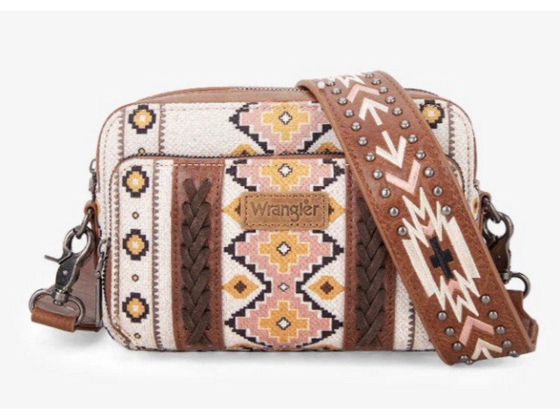 Wrangler Aztec Crossbody Purse