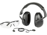 Safariland Earmuffs & Shooting Glasses Range Kit