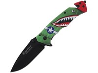 Schrade America's Hereos Folding Knife with Gift Tin