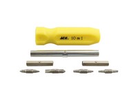 Ace 10-in-1 Screwdriver 8 in.