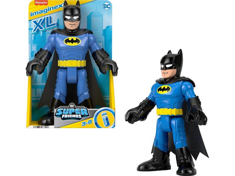 Fisher-Price Imaginext DC Super Friends Batman XL Toy 10" Figure