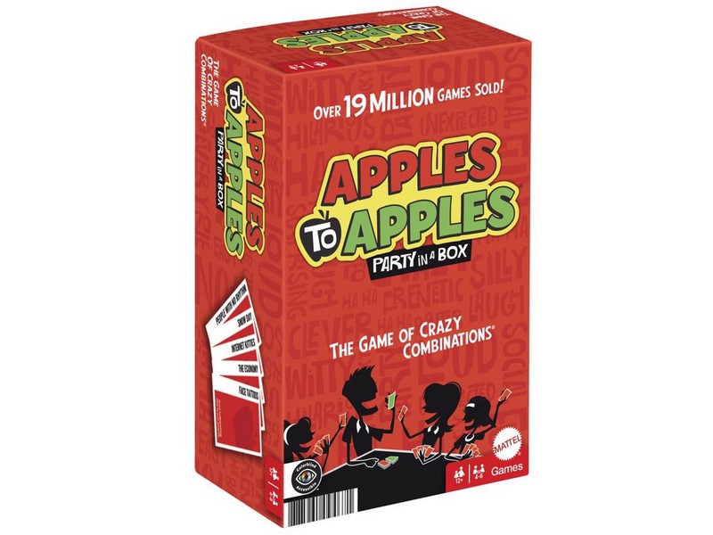 Mattel Apples To Apples Card Game Multicolored