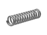 HILLMAN 3.5 in. L X 23/32 in. D Compression Spring 2 pk