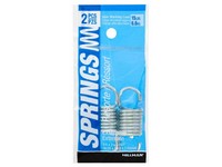 HILLMAN 2 in. L X 3/4 in. D Extension Spring 2 pk