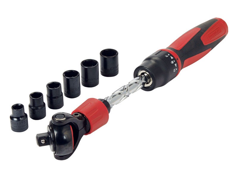 Craftsman 14 mm S X 3/8 in. drive S Metric 6 Point Socket Wrench Set 7 pc