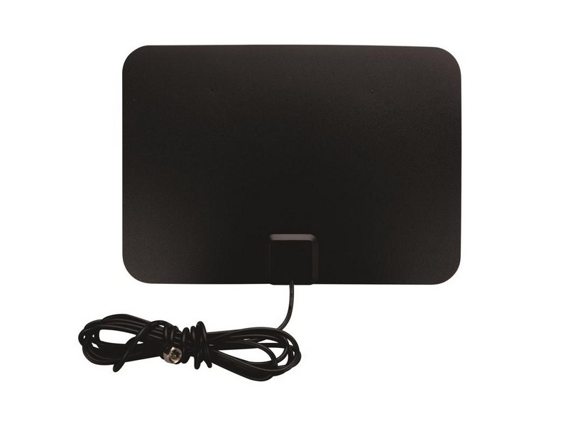 Monster Just Hook It Up Indoor HDTV/UHF/VHF Ultra Thin Digital Flat Antenna