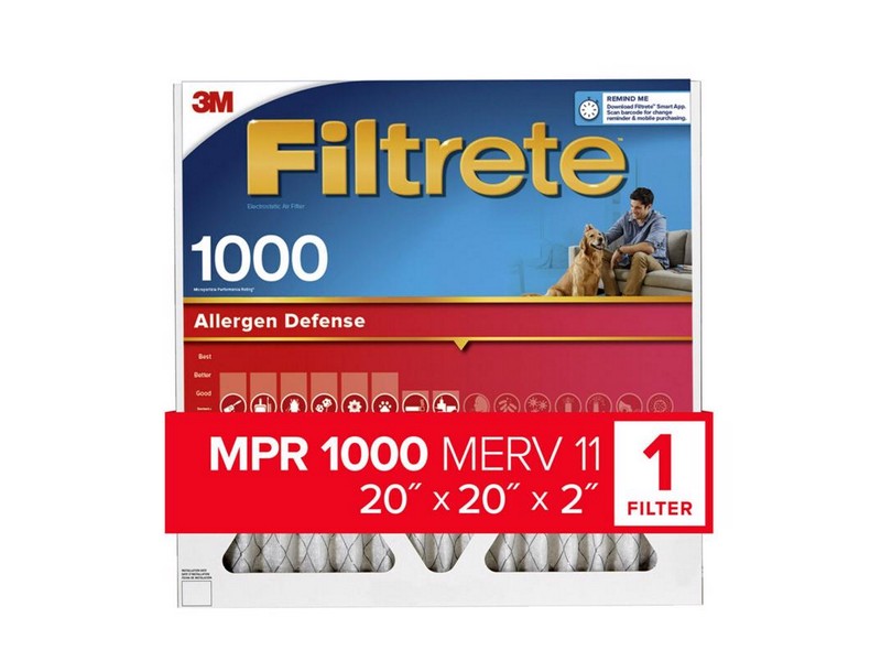 Filtrete 20 in. W X 20 in. H X 2 in. D Polypropylene 11 MERV Pleated Air