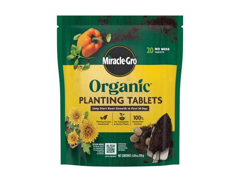 Miracle-Gro Organic Tablets Plant Food 20 ct