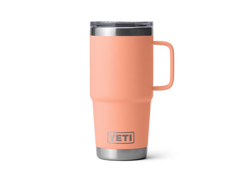 YETI Rambler 20 oz Lowcountry Peach BPA Free Travel Mug