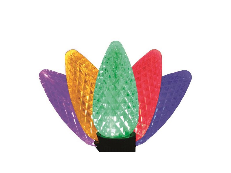 Celebrations Classic LED C9 Multicolored 25 ct String Christmas Lights 16