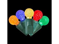Celebrations LED G12 Multicolored 50 ct Christmas Lights