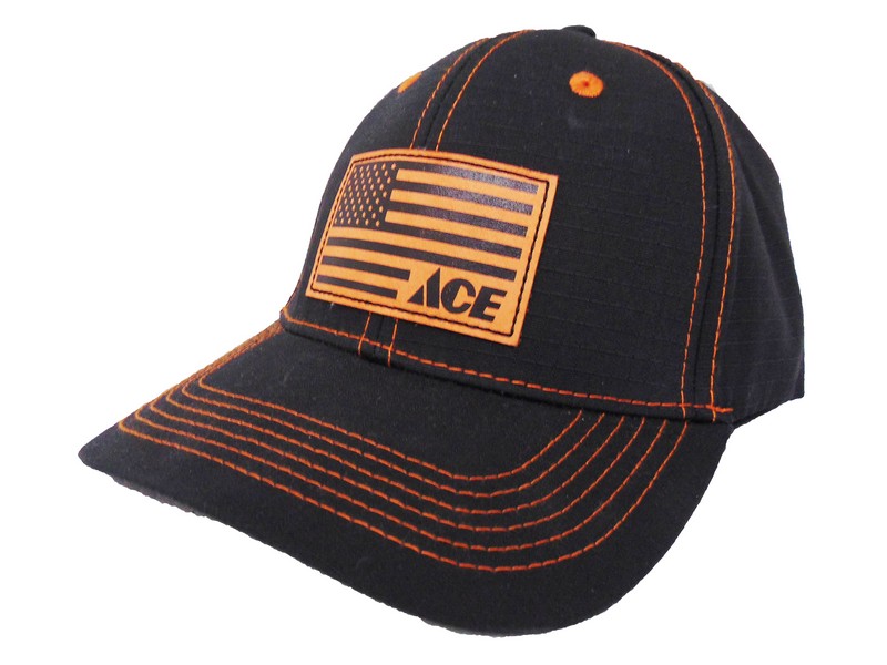 Men's Leather Ace Patch Hat