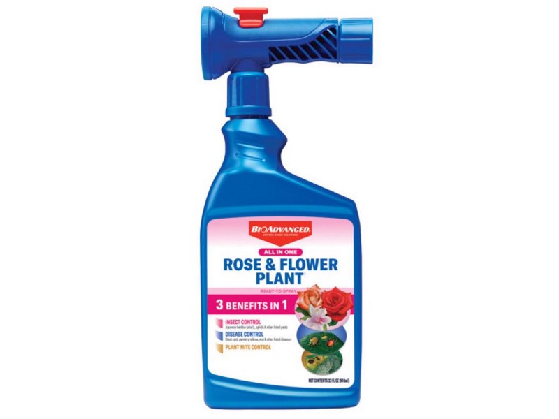 BioAdvanced Liquid Rose & Flower Plant Food 32 oz
