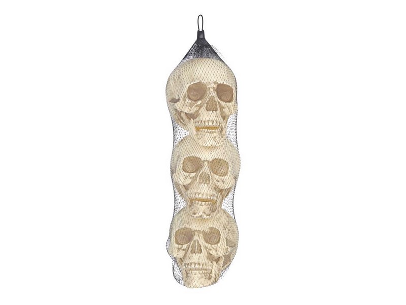 Pan Asian Creations Skull Halloween Decor