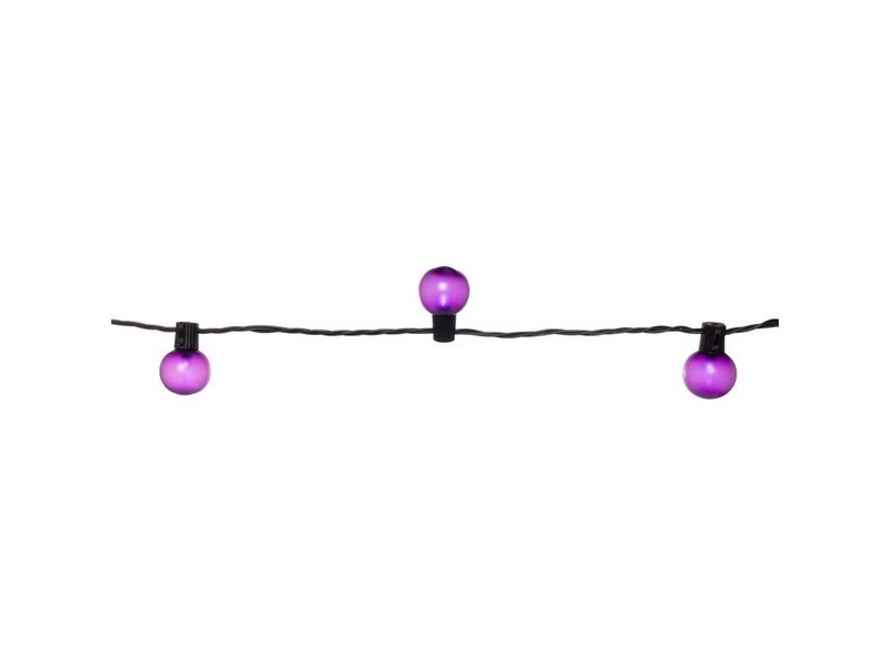 Celebrations Purple 25 ct LED Smooth Frosted Halloween Lights