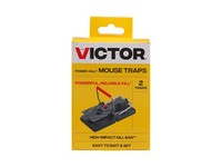 Victor Power-Kill Small Snap Trap For Mice 2 pk
