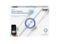 Feit LED Smart-Enabled Color Changing String Lights Multicolored 25 ft. 15