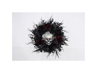 Celebrations 24 in. LED Wreath Halloween Decor