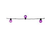 Celebrations Purple 25 ct LED Smooth Frosted Halloween Lights