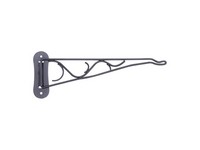 Living Accents Black Steel 10 in. H Swivel Plant Hook 1 pk