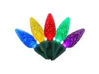 Celebrations Classic LED C6 Multicolored 100 ct String Christmas Lights 297