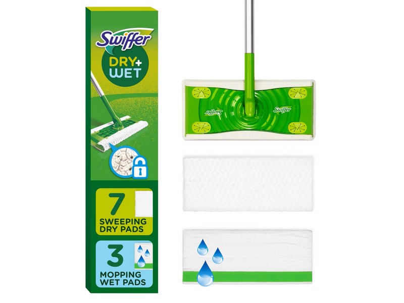 Swiffer Sweeper Dry + Wet Sweeping Kit
