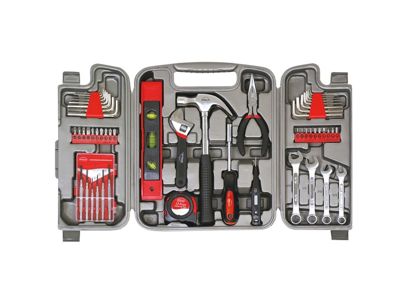 Apollo Tools Household Tool Kit 53 pc