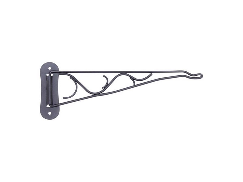 Living Accents Black Steel 10 in. H Swivel Plant Hook 1 pk