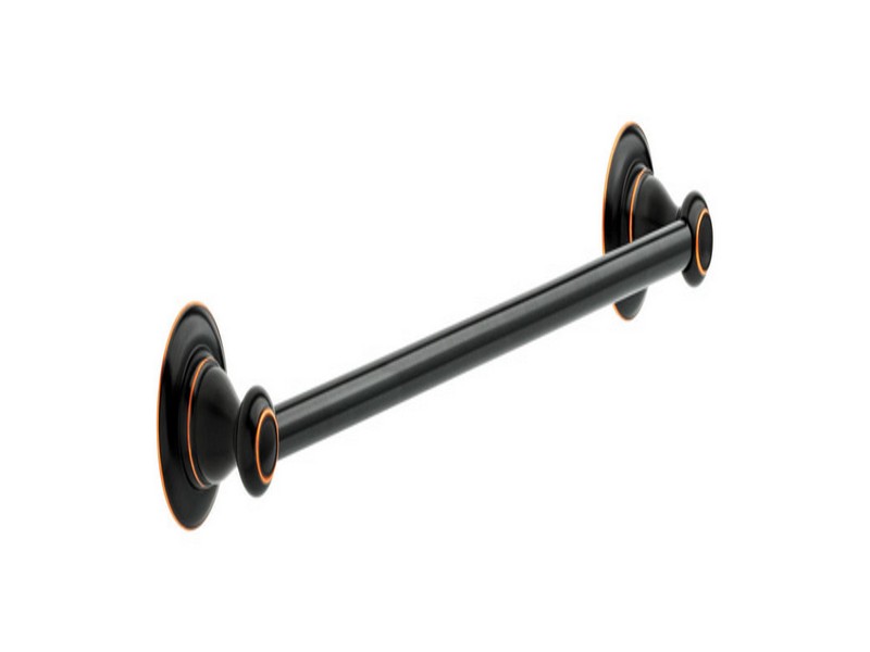 Delta Porter Oil Rubbed Bronze Towel Bar 18 in. L Die Cast Zinc
