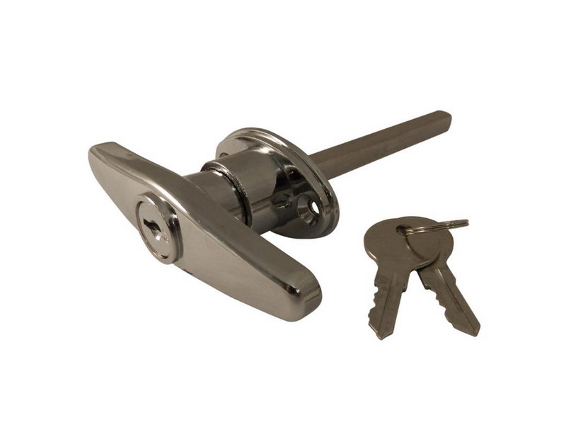 Richelieu 3.9 in. W X 5.75 in. L X 0.31 in. D Steel T Handle