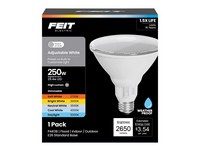 Feit PAR38 E26 (Medium) LED Bulb Adjustable White 250 Watt Equivalence 1 pk