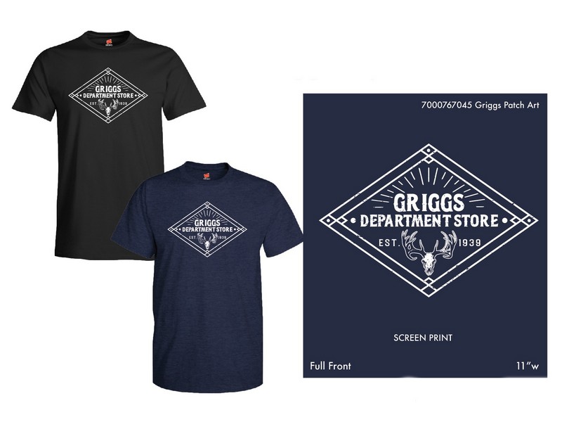 Men's Grigg's Department Store Skull T shirt