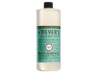 Mrs. Meyer's Clean Day Basil Scent Concentrated Organic Multi-Surface Cleaner, Protector and Deodori