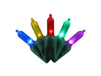 Celebrations LED T5 Multicolored 105 ct String Christmas Lights 26 ft.