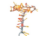 Celebrations LED Mini Red/White 200 ct String Christmas Lights 9 ft.