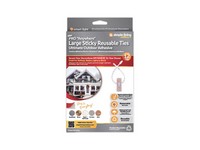 Simple Living Solutions Max Pro Large Sticky Reusable Ties 12 pk