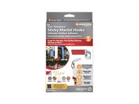 Simple Living Solutions Max Pro Anywhere Sticky Mantel Hooks 8 pk
