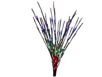Celebrations Platinum LED RGBW Light Burst 30 in. Yard Decor